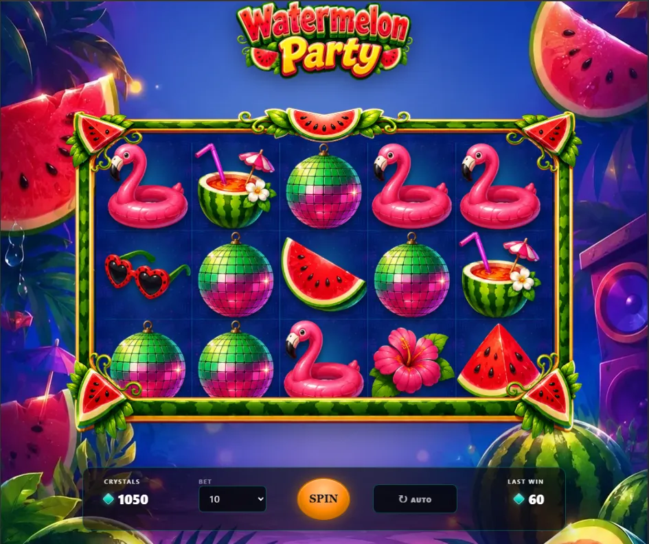Watermelon party gameplay screenshot
