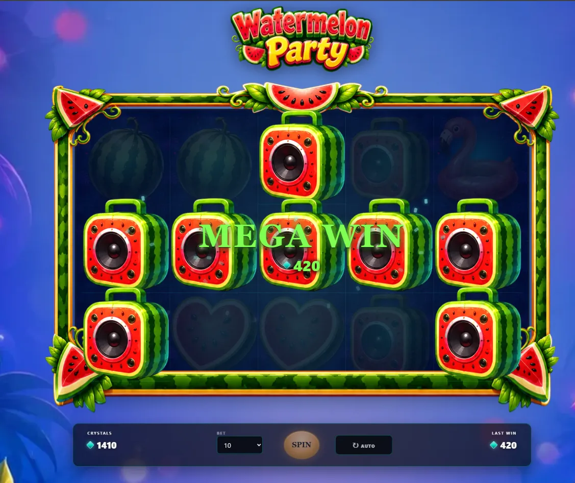 Watermelon party gameplay screenshot