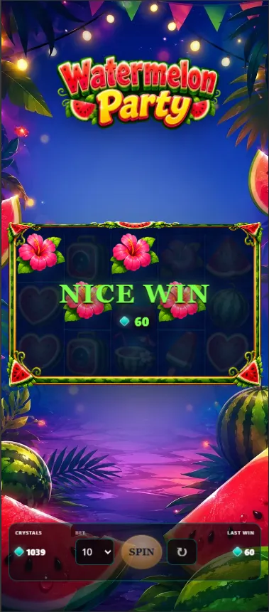 Watermelon party gameplay screenshot